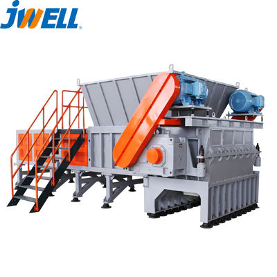 Máy hủy tài liệu trục đơn 1000kg / H PS Máy tái chế chất thải nhựa