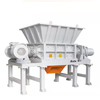 JWELL Tiếng ồn thấp 2000kg / h Máy hủy màng nhựa hai trục tái chế lốp
