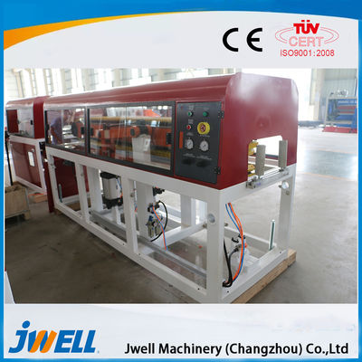 Máy làm ván sàn ngoài trời JWELL trong nhà Dây chuyền ép đùn hồ sơ PVC PE WPC