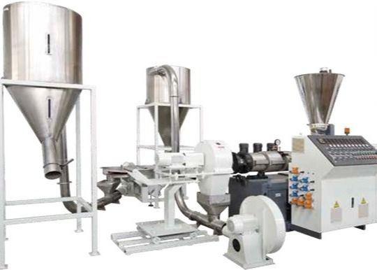 Máy ép trục vít đôi PVC Máy tạo hạt trục vít đôi hình nón