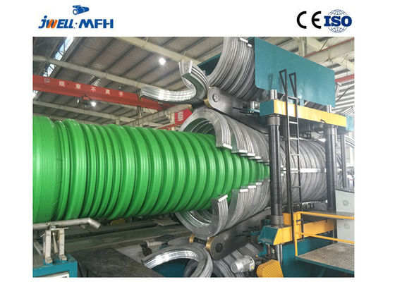 Máy đùn ống sóng Dwc HDPE PP đôi