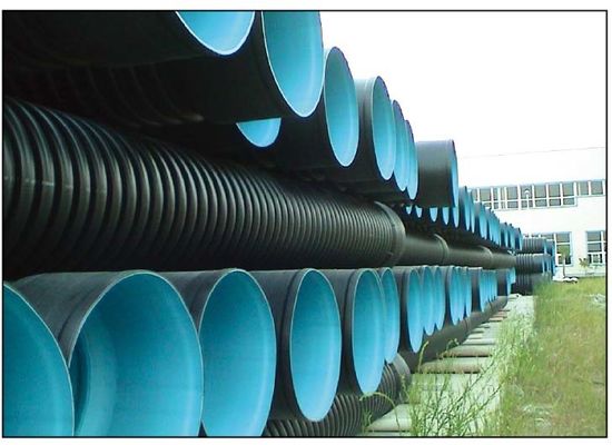 Máy đùn ống sóng Dwc HDPE PP đôi