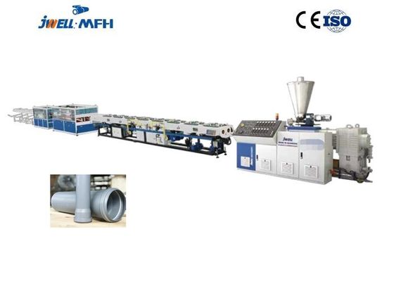 JWELL 110mm Máy đùn ống trục vít đôi ống PVC