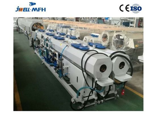 JWELL 110mm Máy đùn ống trục vít đôi ống PVC