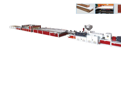 Dây chuyền đùn hồ sơ bảng nhựa bằng gỗ JWELL PVC WPC