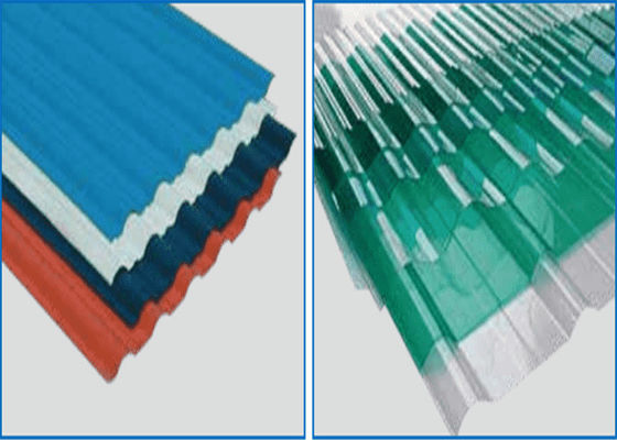 Bảng sóng JWELL Máy làm tấm lợp bước PVC Dây chuyền đùn hồ sơ PVC