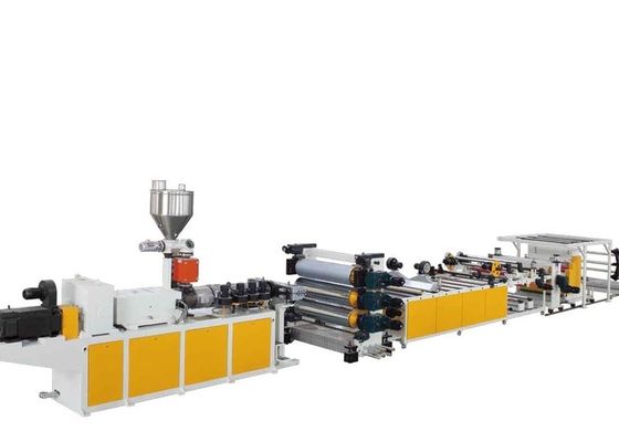 PVC Transparenct Soft and Rigid Sheet Extrusion Line