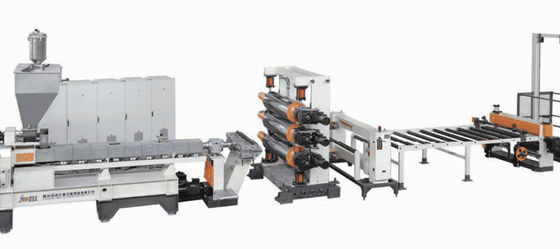 Tấm nhựa sửa đổi 800kg Hr Tấm đùn