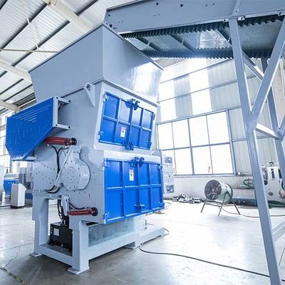 Máy hủy tài liệu trục đơn đa năng để tái chế nhựa nhanh hơn