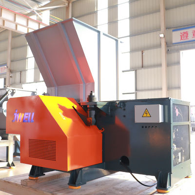 Máy tái chế chất thải nhựa Polythene tự động PLC 400mm