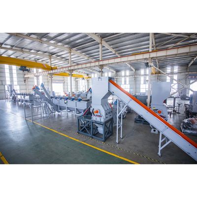 JWELL CE 2000kg / H Máy giặt nghiền chai PET với bộ sưu tập thổi