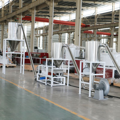 JWELL Máy tái chế nhựa thải JWELL Máy đếm PVC Máy tạo hạt trục vít đôi hình nón