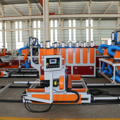 Dây chuyền đùn tấm PVC WPC 1220MM Vít đôi 550kg / H