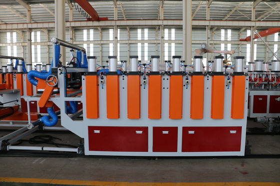 Dây chuyền đùn tấm PVC WPC 1220MM Vít đôi 550kg / H