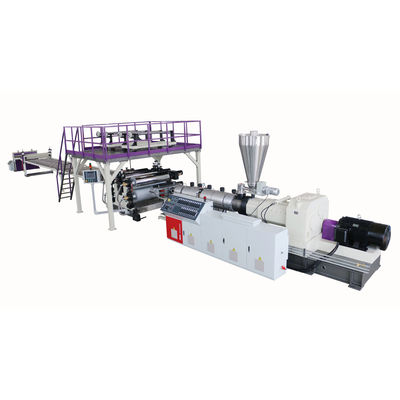 Dây chuyền đùn tấm sàn SPC