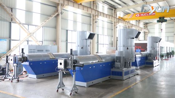 Máy tái chế màng LLDPE HDPE OPP Ba máy tích hợp