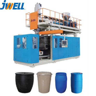 Máy thổi khuôn thùng phuy màu xanh 160L 230L Thùng đựng hóa chất