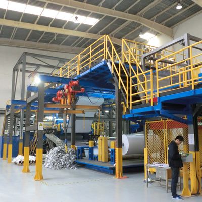 Dây chuyền sản xuất tấm chống thấm HDPE 6000 8000MM